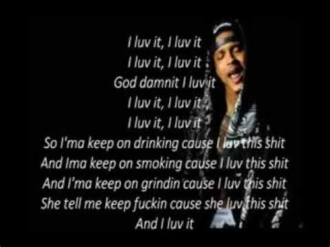 i luv this lyrics|i luv this shit lyrics.